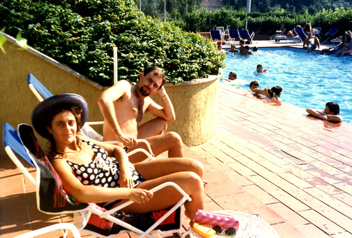 pausa in piscina