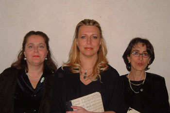 Lucia, Fabiola e Elisabetta