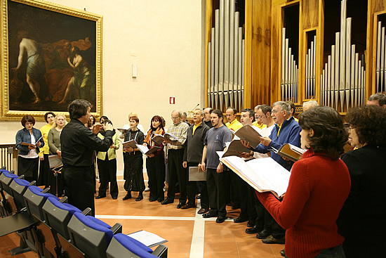 prova acustica Coro di Digione