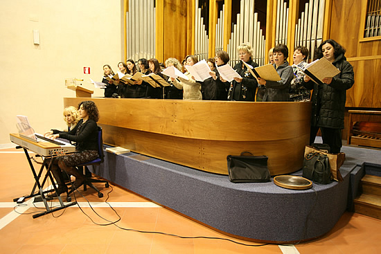 prova acustica coro femminile H. C.