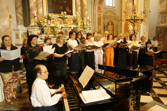 prova acustica coro femminile